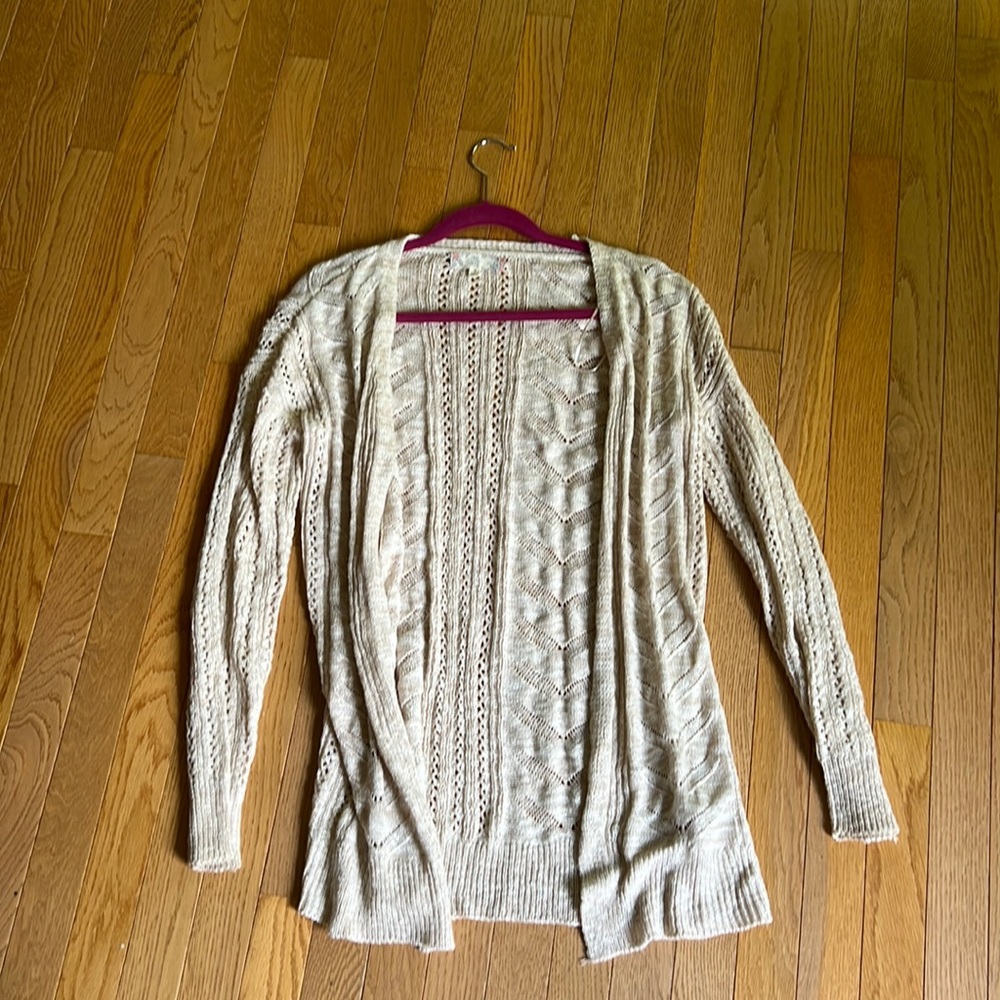 Pink Rose boho cardigan